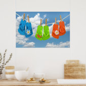 Poster Saison Flip-Flop (Cuisine)