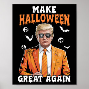 Poster Saison Flippante Drôle Faire Halloween Grande Enco