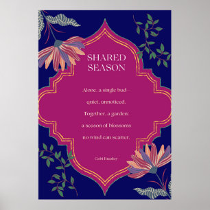Poster Saison Partagée