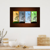 Poster Saisons (Cuisine)