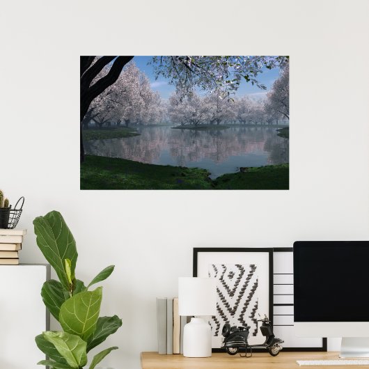 Poster Sakura (Bureau à domicile)