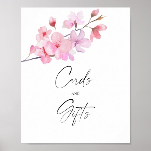 Poster Sakura - Cartes et Cadeaux (Devant)