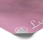 Poster Sakura Cherry Blossoms Pastel Pink Layers (Coin)