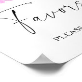 Poster Sakura - dragées de mariage, prenez-en une (Coin)