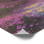 Poster Sakura Grove enchantée (Coin)