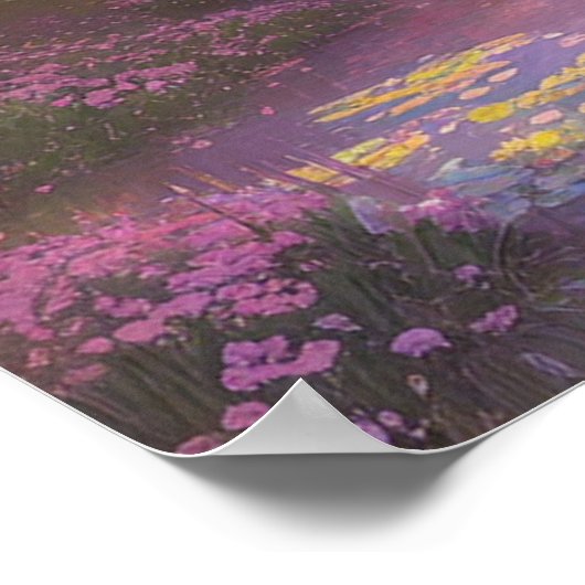 Poster Sakura Grove enchantée (Coin)