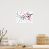 Poster Sakura - Japonais Cherry Tree Blossom Imprimer (Cuisine)