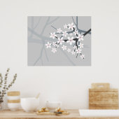 Poster Sakura - Japonais Cherry Tree Blossom Imprimer (Cuisine)