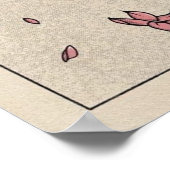 Poster Sakura japonaise (Coin)