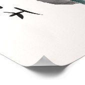 Poster Sakura rose cerisier japonais fleurs Nature Terre (Coin)