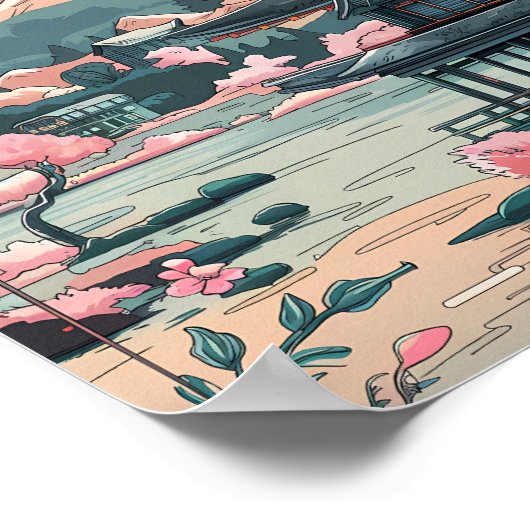 Poster Sakura Serenity (Coin)