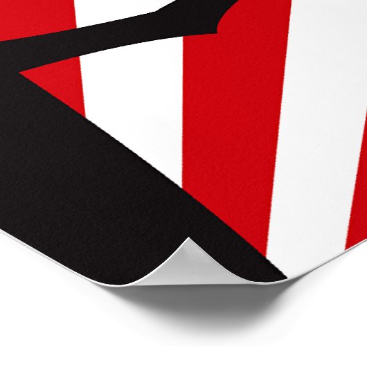 Poster Sakura Sunrise Blanc Cerise Fleurs Fleurs Zen (Coin)