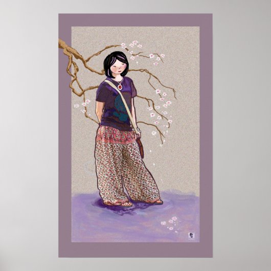 Poster Sakura version 3 (Devant)