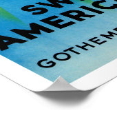 Poster SAL ~ Swedish American Line (Coin)