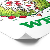 Poster Salade classique de laitue Iceberg Salade de coin  (Coin)