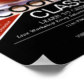 Poster Salade, Cuisine Classes Publicité (Coin)