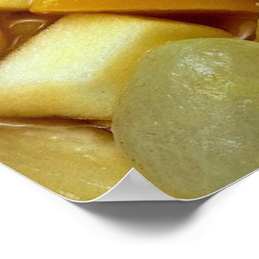 Poster Salade de fruits (Coin)