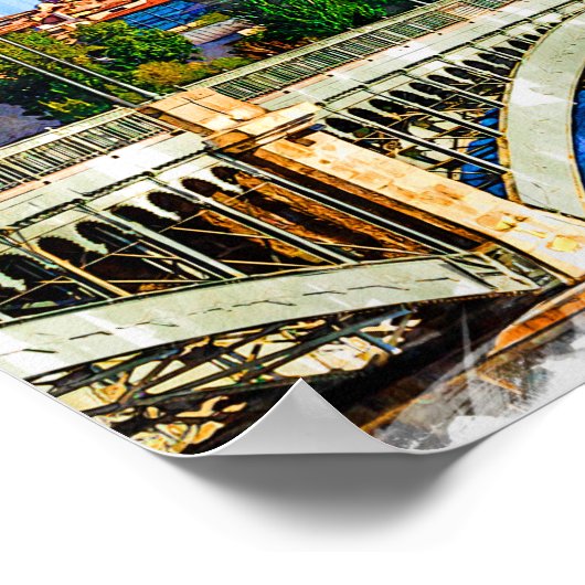 Poster Salamanque / Castille et Leon, Espagne. (Coin)