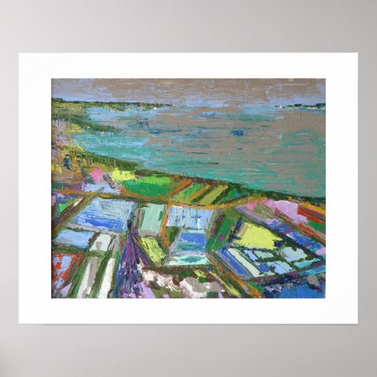 Poster salants du marais (Devant)