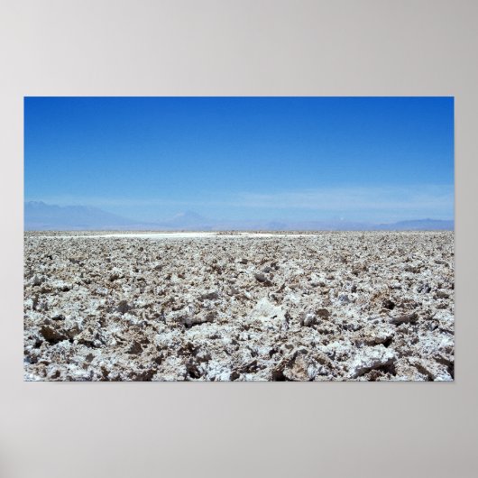 Poster Salar de Atacama - Désert d'Atacama, Chili (Devant)