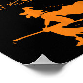 Poster Salem 1692 Ils Ont Manqué Une Sorcière D'Halloween (Coin)