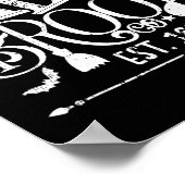 Poster Salem Broom Co Est 1692 Funny Halloween Witch Sayi (Coin)