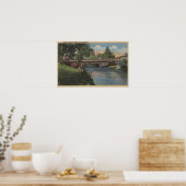 Poster Salem, Oregon - Belle Mill Creek (Cuisine)