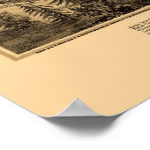 Poster Salem, OU Carte panoramique - 1876 (Coin)