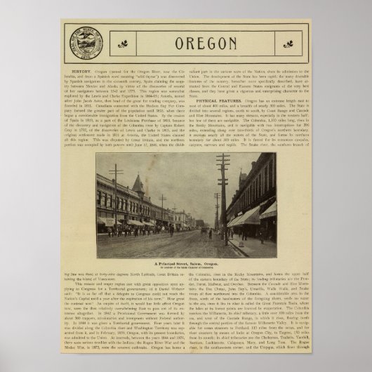 Poster Salem, Ou rue (Devant)