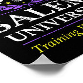 Poster Salem Witch University Training Halloween Femmes (Coin)