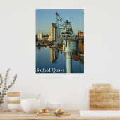 Poster Salford Quays (Cuisine)