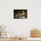 Poster Salida del Boabdil, à l'Alhambra (Cuisine)