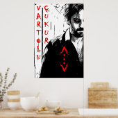 Poster Salih koçovali/ çukur/ B&W (Cuisine)