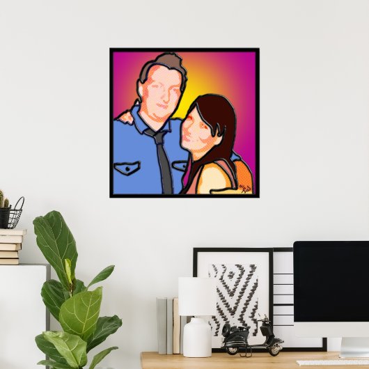 Poster Sall et Curtis (Bureau à domicile)