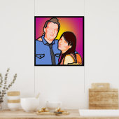 Poster Sall et Curtis (Cuisine)