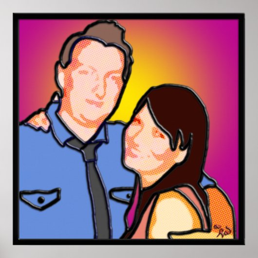 Poster Sall et Curtis (Devant)