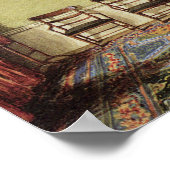 Poster Salle à manger à Langton Hall (Coin)