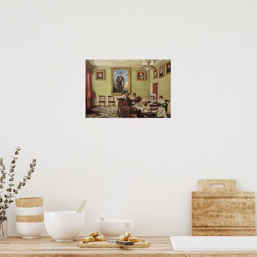 Poster Salle à manger à Langton Hall (Cuisine)