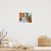 Poster Salle à manger dans le pays | Paul Bonnard | (Cuisine)