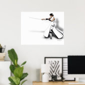 Poster Salle blanche (Bureau à domicile)