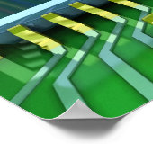 Poster Salle cybernétique (Coin)