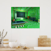 Poster Salle cybernétique (Cuisine)