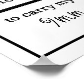 Poster Salle d'artisanat de Crochet Hotte (Coin)