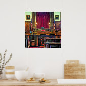 Poster Salle d'audience (Cuisine)