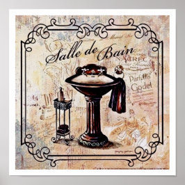 POSTER "SALLE DE BAIN"