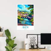 Poster Salle de bain 1 (Bureau à domicile)