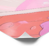 Poster Salle de bain Anime Art esthétique Imprimer (Coin)