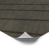 Poster Salle de bain do-it-yourself Parquet chauffé (Coin)