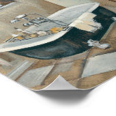 Poster Salle de bain française neutre (Coin)