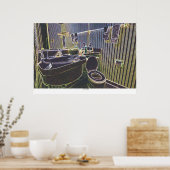 Poster Salle de bain Motel (Cuisine)